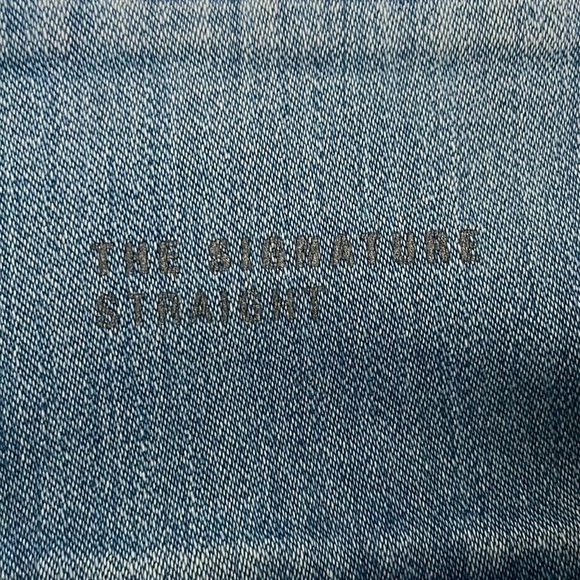 Spanx Women’s The Signature Straight Side Zip Jeans Lightwash 32 - Picture 8 of 10